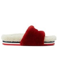 Moncler Evelyne Mules - Red
