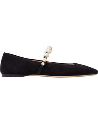 Jimmy Choo - Ade Flat Shoes - Lyst