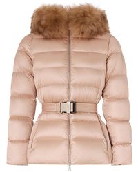 Moncler - Cupidones Belted Puffer Jacket - Lyst