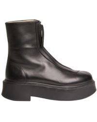 The Row - BOOTIES ZIPPED - Lyst