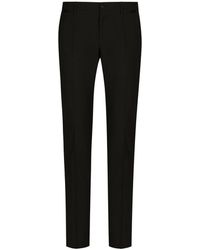 Dolce & Gabbana - Stretch Wool Tuxedo Pants - Lyst