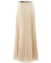 Max Mara Pacato Long Skirt - White