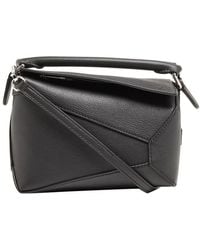 Loewe - Mini Puzzle Bag In Satin Calfskin - Lyst