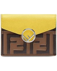 Fendi - F Is Micro Tri-fold Wallet - Lyst