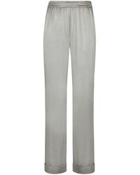 Dolce & Gabbana - Kim Satin Pajama Pants With Piping - Lyst
