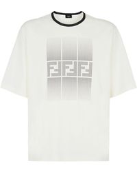 Fendi - T-Shirt mit kurzen Ärmen - Lyst