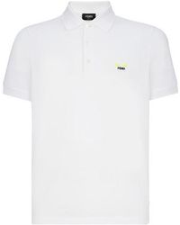 fendi polo white