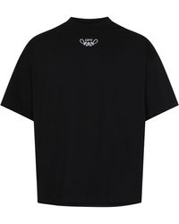 Off-White c/o Virgil Abloh - T-shirt oversize à manches courtes Bandana Half Arrow - Lyst