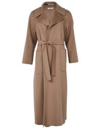 Max Mara - Doris Long Belted Coat - Lyst