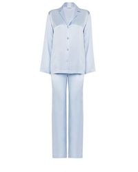 La Perla Baumwolle Souple Pyjama-shorts Aus Jersey Aus Stretch-baumwolle Mit Spitzenbesatz in Schwarz Damen Bekleidung Nachtwäsche Schlafanzüge 