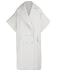 Max Mara Micio Coat - White