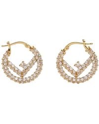 Fendi - F Is Earrings - Lyst