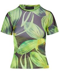 Louisa Ballou - Beach Printed T-Shirt - Lyst