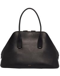 The Row - Devon Leather Tote - Lyst