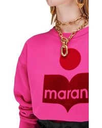 Étoile Isabel Marant Mobyli Sweatshirt - Pink