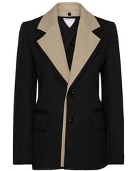 Bottega Veneta - Slim-fit Wool Suit Jacket - Lyst