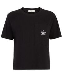 Fendi - Roma Pocket T-shirt - Lyst