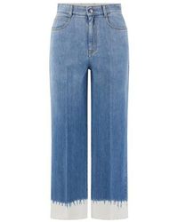Stella McCartney Wide-leg jeans for Women - Up to 77% off at Lyst.com