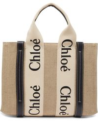 Chloé - Petit sac cabas Woody - Lyst