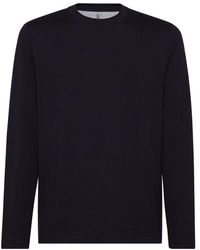 Brunello Cucinelli - Long Sleeve T-Shirt - Lyst