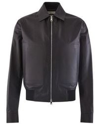 bottega leather jacket