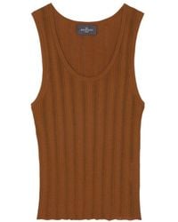 Bompard - Ribbed Tank Top - Lyst