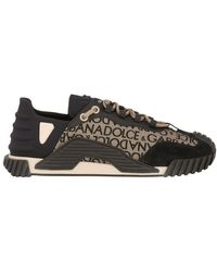 Dolce & Gabbana - Printed Nylon Ns1 Sneakers - Lyst