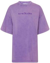 Acne Studios - Logo T-Shirt - Lyst