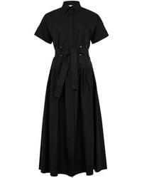 Max Mara - Robe Chemise Agoraio En Coton - Lyst