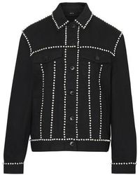 Burberry Feelee Denim Jacket - Black