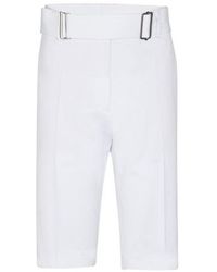Dries Van Noten Palfora Bermuda Shorts - White