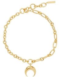 Marine Serre - Regenerated Tin Moon Charms Necklace - Lyst