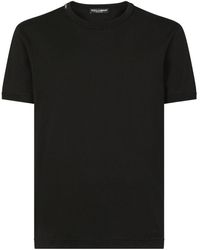 Dolce & Gabbana - Cotton T-shirt With Logo - Lyst