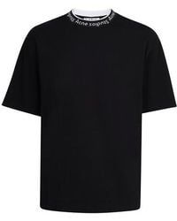 Acne Studios Oversize T-shirt - Black