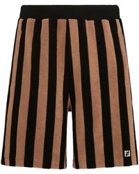 Fendi - Bermuda Shorts With Side Pockets - Lyst