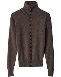 Lemaire - Button-Down Long-Sleeve Top - Lyst
