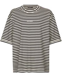 Dolce & Gabbana - Striped Short-Sleeved T-Shirt - Lyst