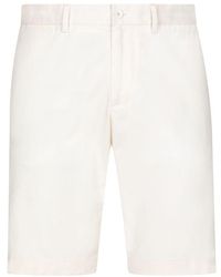 Dolce & Gabbana - Stretch Cotton Shorts - Lyst