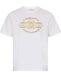 Casablancabrand - Unity Is Power T-Shirt - Lyst