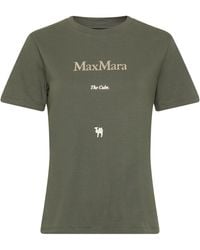 Max Mara - T-shirt à manches courtes Quieto avec logo - Lyst