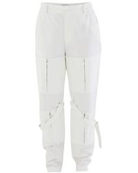 Ambush Zipper Bondage" Trousers - White