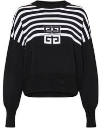 Givenchy - 4g Cropped Sweater - Lyst