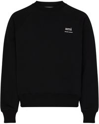 Ami Paris - Sweatshirt avec logo - Lyst