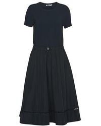 Moncler Robe midi - Bleu