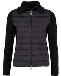 Moncler - Bi-Material Jacket - Lyst
