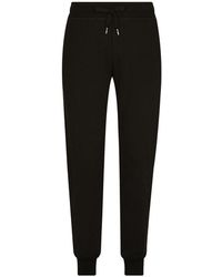 Dolce & Gabbana - Jogging Pants With Embossed Dg Logo - Lyst