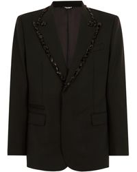 Dolce & Gabbana - Veste de costume simple boutonnage - Lyst
