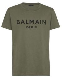 Balmain Short sleeve t-shirts for Men - Up to 60% off | Lyst