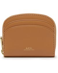A.P.C. - Demi-Lune mini wallet - Lyst