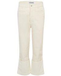 Loewe Fisherman Jeans - White